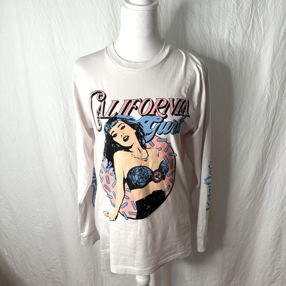 California Gurls Long Sleeve T-Shirt Size Small - Picture 1 of 6